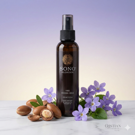 Spray Nuantator Fara Clatire SONO Blonder Silver Silk - Anti Galben [2]