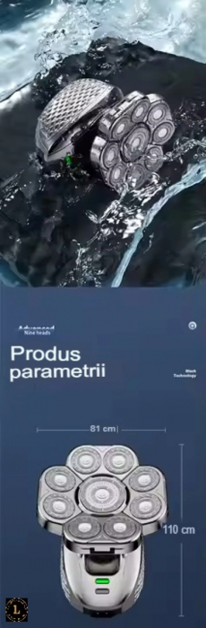 Aparat de ras profesional 6 in 1 [3]