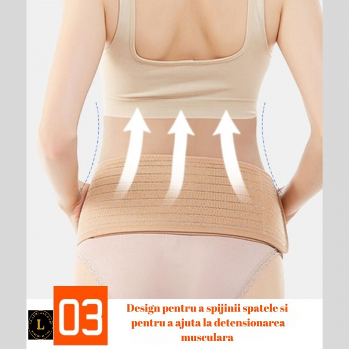 Centura abdominala profesionala pentru gravide, cu functie de sustinere a abdomenului [2]
