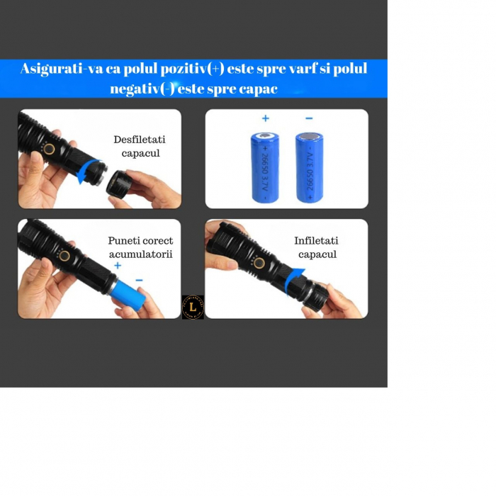 lanterna reincarcabila XHP70.2 [7]