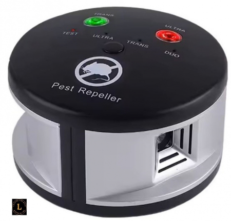 Aparat cu ultrasunete pentru respingerea daunatorilor, anti rozatoare, anti insecte, raza actiune 360°, 25-60 KH [4]