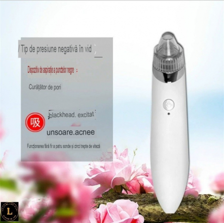 Aparat Electric pentru Indepartarea Punctelor Negre, Anti-Acnee, Curatator Reincarcabil pentru Ten, usor de utilizat [7]