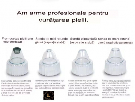 Aparat Electric pentru Indepartarea Punctelor Negre, Anti-Acnee, Curatator Reincarcabil pentru Ten, usor de utilizat [5]