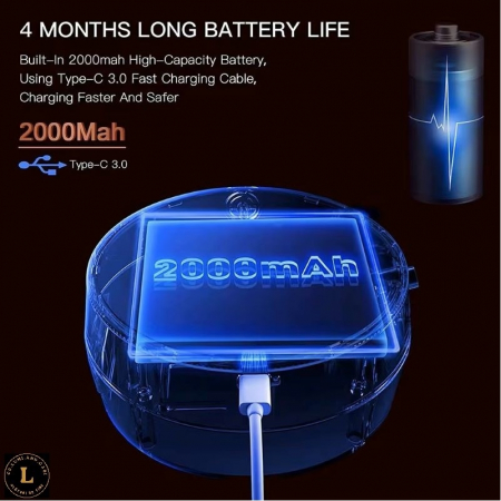 Dozator de sapun lichid suspendat pe perete de inalta calitate Senzor automat inteligent de lux Dozator de sapun spumant lichid de 300 ml montat pe perete. Ideal pentru cadou Unisex [3]