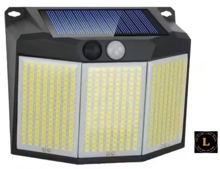 Produse - Lampa solara cu senzor de miscare, impermeabila, 432 LED, IP65, pentru ext