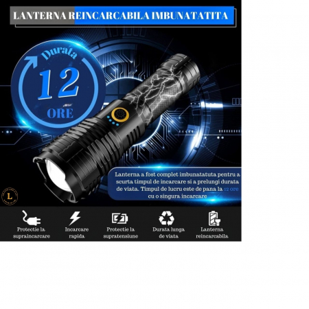 lanterna reincarcabila XHP70.2 [4]