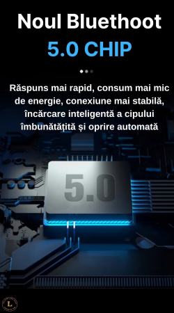 Modulator FM, Bluethoot 5.0, Transmitator FM cu functie de incarcare auto, Fast Charge, Asistenta vocala, Port auxiliar, Port USB x2, 7 lumini RGB [2]
