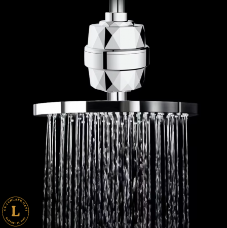 Purificator de apa de uz casnic transfrontalier filtru multistrat pentru dus tip filtru turbina mica purificare a apei apa de la robinet de dus;, pentru o apa curata fara impuritati [3]