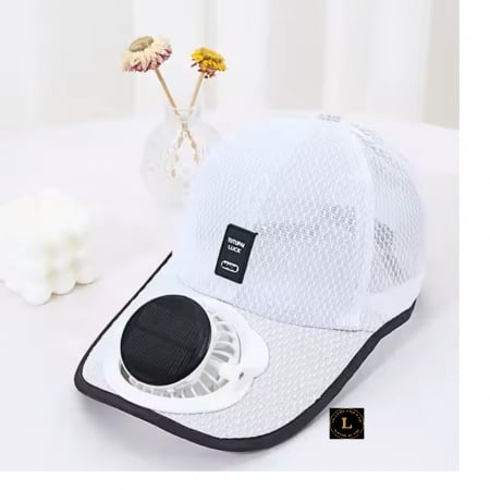 Produse - Sapca cu Cozoroc si Ventilator cu Panou Solar, nu Necesita Baterii, Ideal pentru Zilele Toride de Vara. Cu Aceasta Sapca Uiti de Disconfortul Creat de Temperaturile Mari cu Care ne Confruntam in Fiecare An