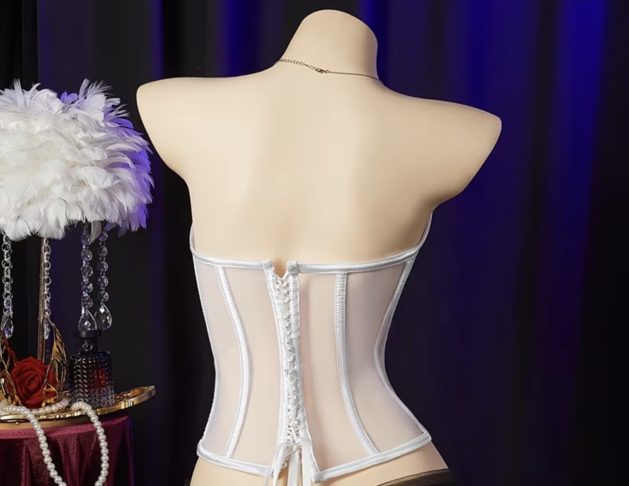Corset Elegant Structurat cu Cupe [2]