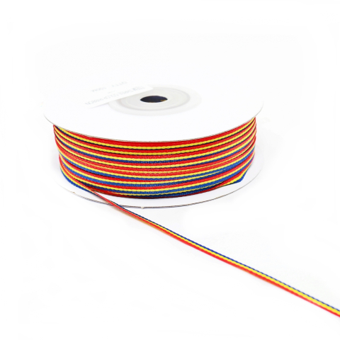 MERCERIE SI ACCESORII CROITORIE - Bandă Tricolor (la Rolă) - Diverse Lățimi
