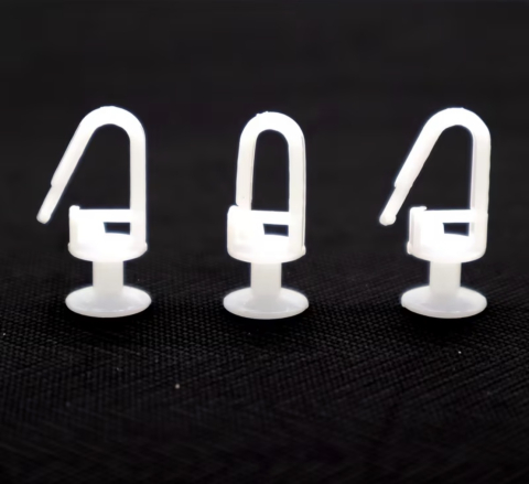 MERCERIE SI ACCESORII CROITORIE - Cârlige Premium pentru Șină (Set 100 bucăți)