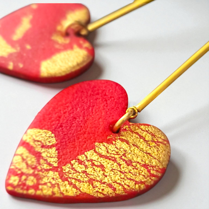 Cercei Inimi cu perle [3]