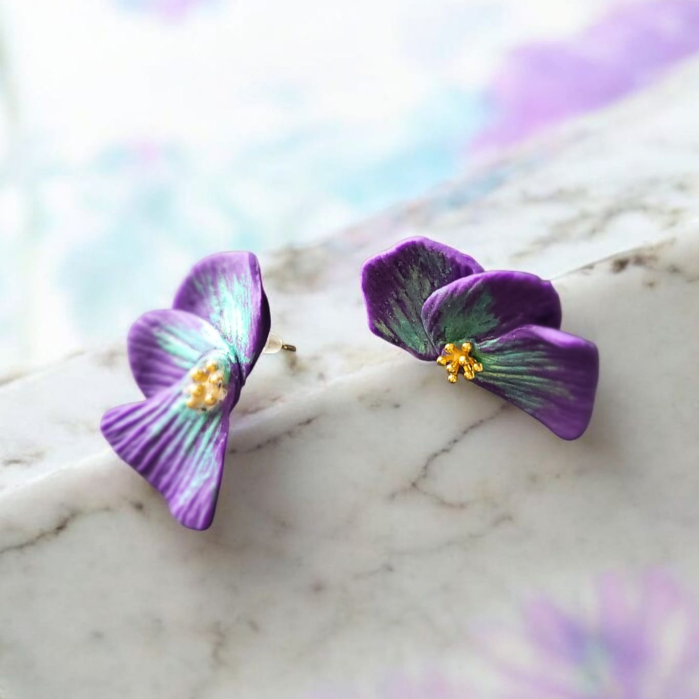 Violete Regale reflexii verzi [2]