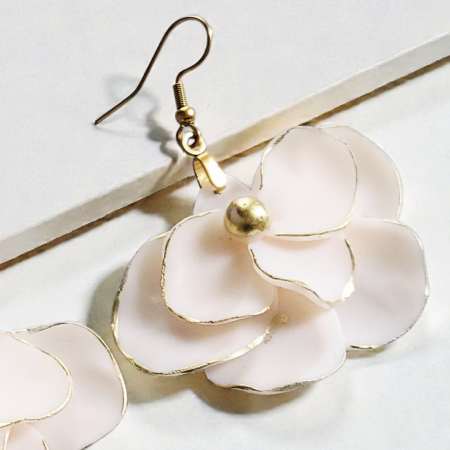 Cercei Flori - Cercei Flori Albe