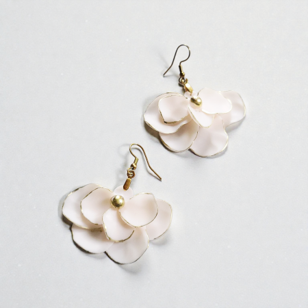 Cercei Flori Albe [2]