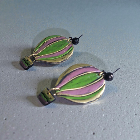 Statement - Cercei Balon cu Aer multicolori