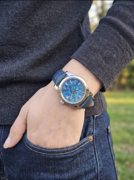 Azure Titanium Reflections 36mm [5]