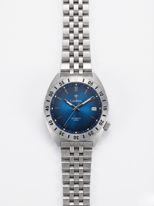 Cadisen Retro Diver Blue NH35 Second Life Full Box [2]