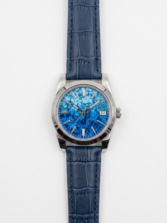 Elegant - Azure Titanium Reflections 36mm