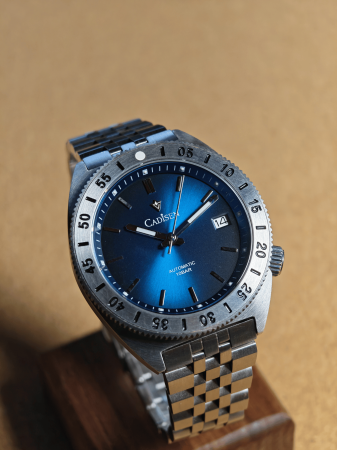 Cadisen Retro Diver Blue NH35 Second Life Full Box [2]