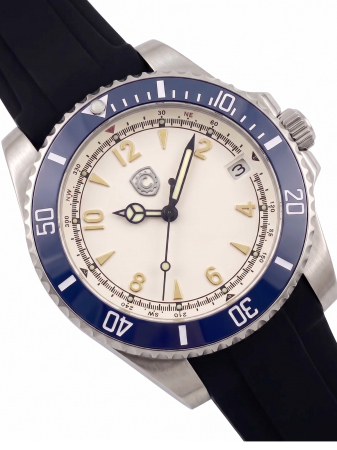 Cream Navy Diver Custom NH35 40mm [1]