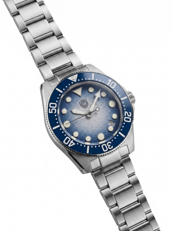 Glacier Blue Diver Custom NH35 40mm [1]
