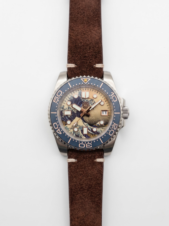 Casual - Kanagawa Wave Ceramic Diver 40mm