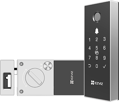 Control Acess - CS-DL03-R100-WBCP-G Smart Rim Lock