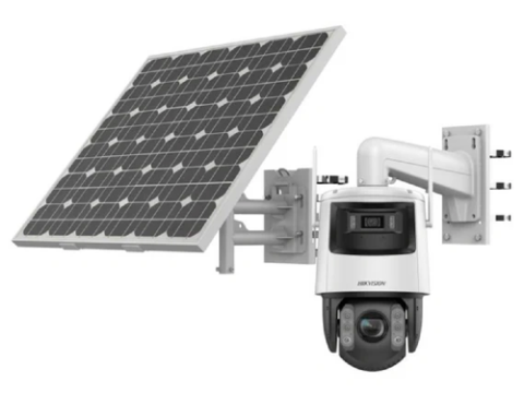 Camere de supraveghere - DS-2SE7C432IWG-K/4G/14 IP PTZ (With Solar Panel 4mpx 4mm)