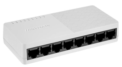 Switch si POE - Switch Hikvision Gigabit 8 porturi pentru rețea