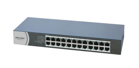 Switch si POE - Switch Hikvision 24 porturi Gigabit pentru rețea mare