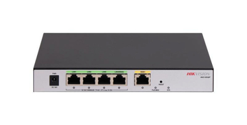 Switch si POE - DS-3WG105GP-SI All in One 5 Port PoE AC Router(100 Users)