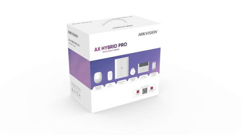 Securitate - Kit cu centrală de alarmă hibridă Hikvision DS-PHA64-Kit-WE