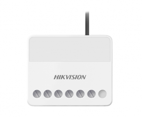 Securitate - Modul pentru întrerupător de perete Hikvision DS-PM1-O1H-WE