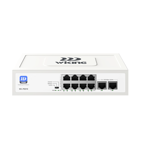 Switch si POE - Switch PoE Wi-Tek 8 porturi pentru camere IP