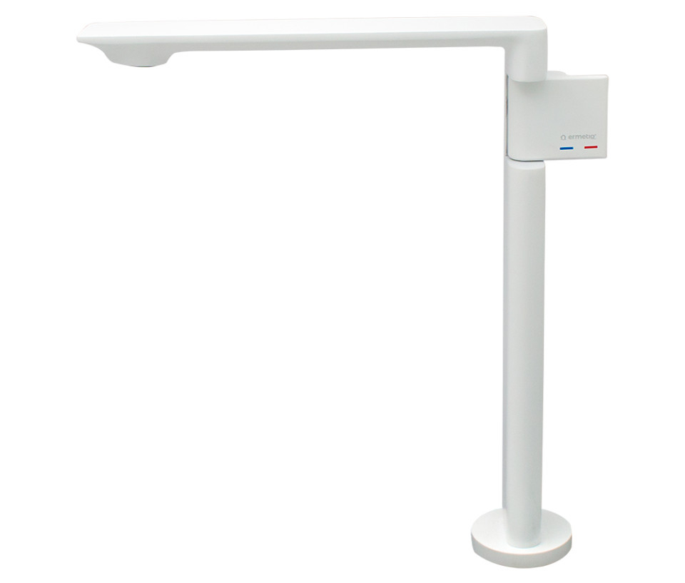 Baterie lavoar montaj pe blat FLAT WHITE [2]