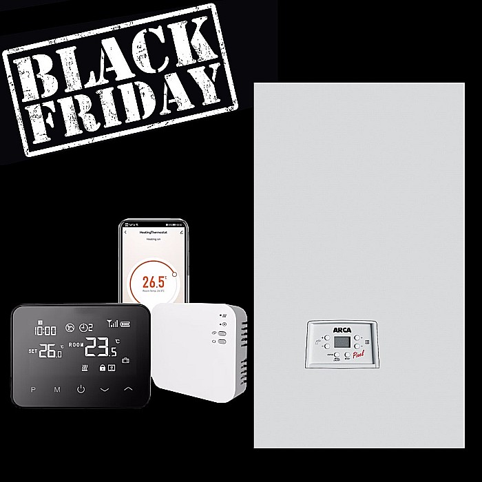 CENTRALA TERMICA ARCA PIXEL MX 35/35 PN - CONDENSARE + TERMOSTAT SMART - CADOU DE BLACK FRIDAY [1]