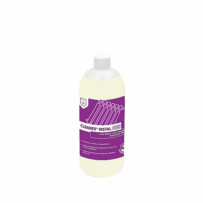 CLEANEX INSTAL PLUS - Agent neutru pentru curatarea instalatiilor termice, 1kg - 1L/flacon [1]