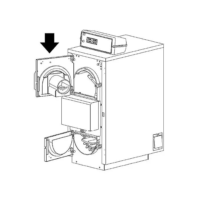 KIT TRANSFORMARE PENTRU PELETI COMPATIBIL ARCA ASPIRO 43R / 43RI [2]