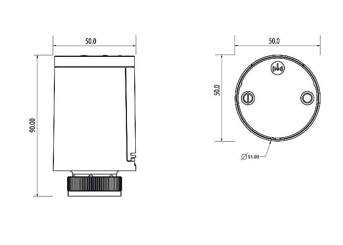 Salus TRV10RFM CAP TERMOSTATIC COMPACT - WIRELESS [3]
