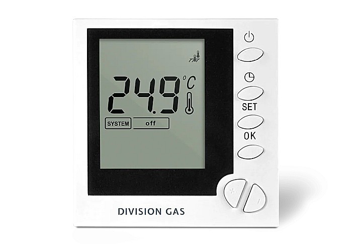 Termostat programabil cu fir pentru încălzirea în pardoseală și ambientală Homplex DG803X [1]