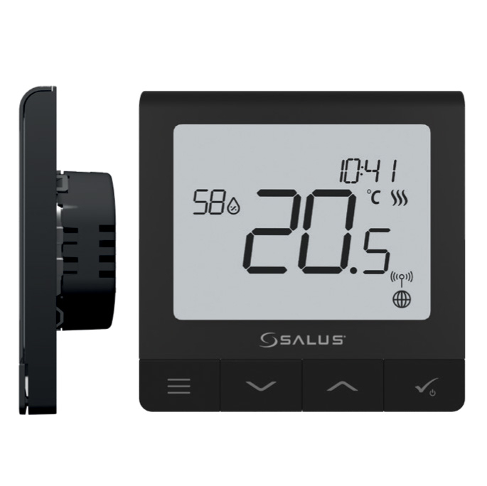 Termostat Salus Quantum SQ610B Negru pentru sistemul IT600 Negru [2]