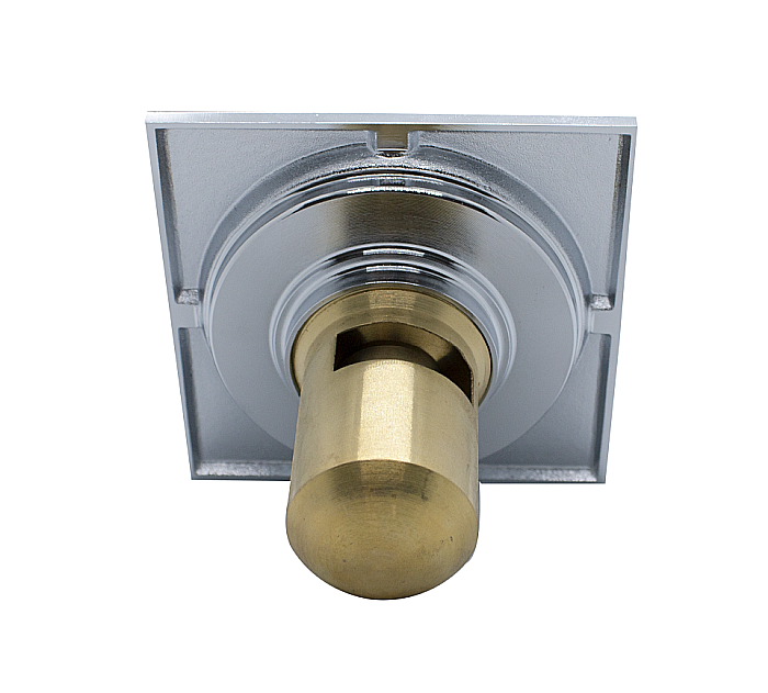 Sifon pardoseala cu ventil alama si capac inox [2]