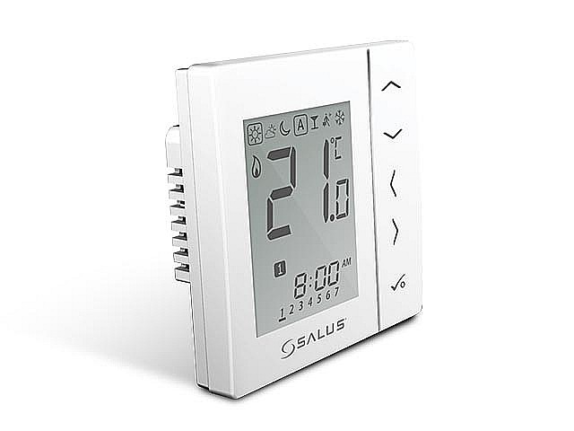 VS35W TERMOSTAT NEPROGRAMABIL, MONTAL IN DOZA, BUTOANE TACTILE , ALB [1]