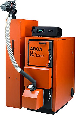 CENTRALE MIXTE LEMN/PELET - ARCA LPA DUO MATIC 70RI FARA SNEC SI FARA BUNCAR