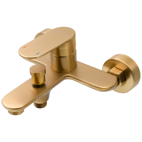 SANITARE - Baterie cada cu dus MOON GOLD