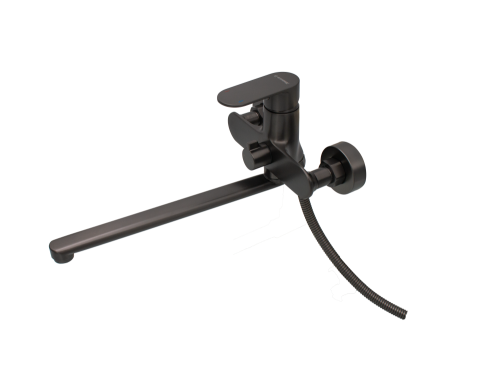 SANITARE - Baterie cada cu dus pipa lunga mobila MOON GRAY