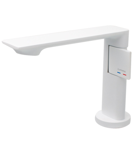 SANITARE - Baterie lavoar FLAT WHITE