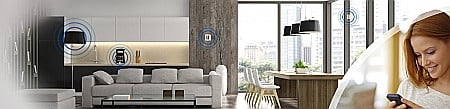 Salus VS10WRF TERMOSTAT ALB WIRELESS CU MONTAJ IN DOZA [1]